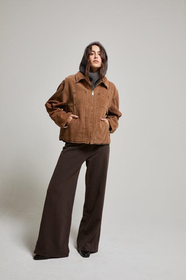 Priya French Terry Trouser