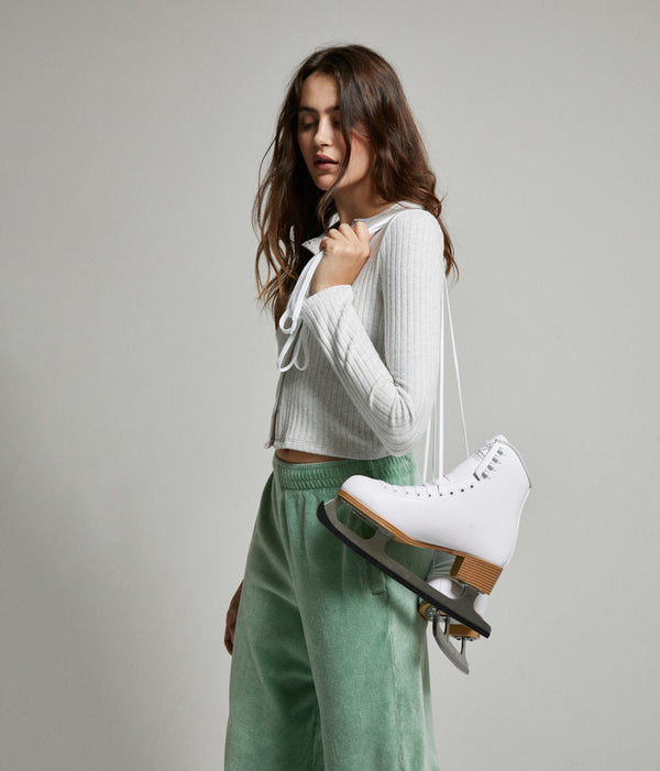 Kennedy Brushed Sweater Rib Cardigan