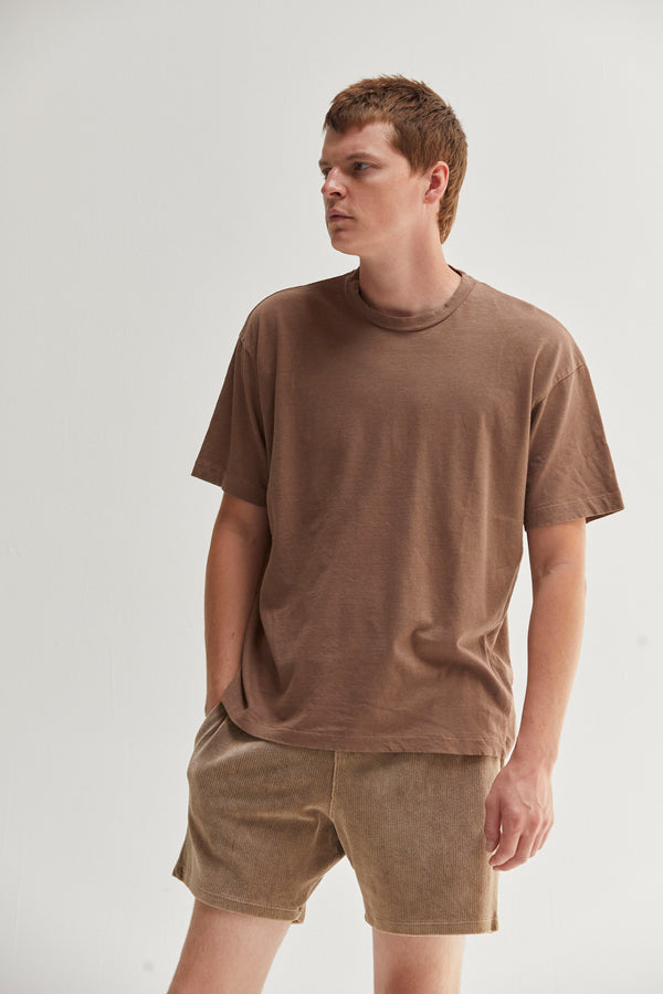 Noah Cotton Linen Tee