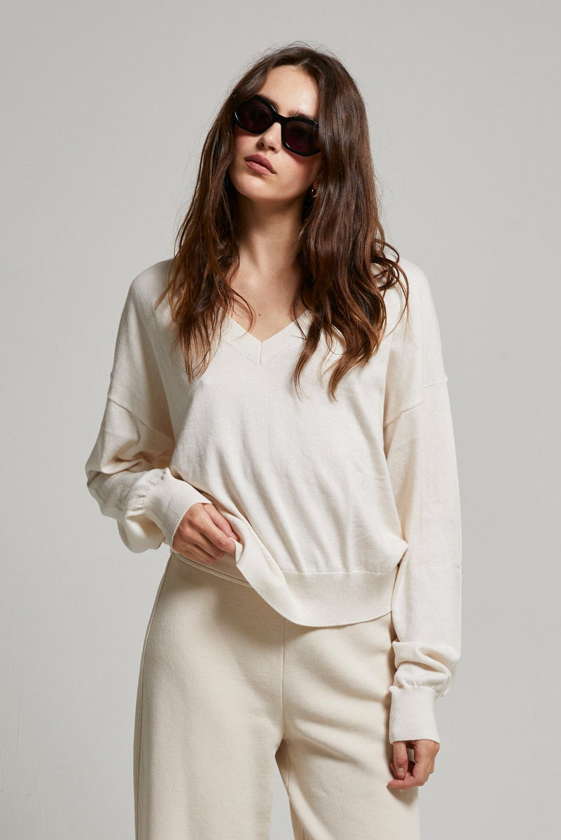 Alice Cotton Cashmere Sweater – ASHER