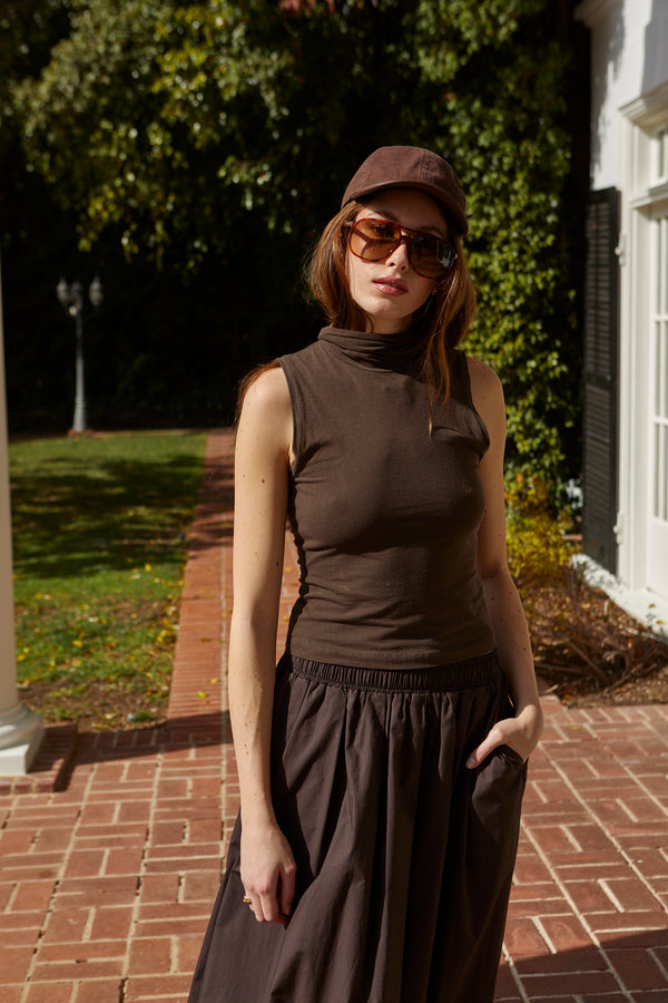 Tessa Turtleneck Tank