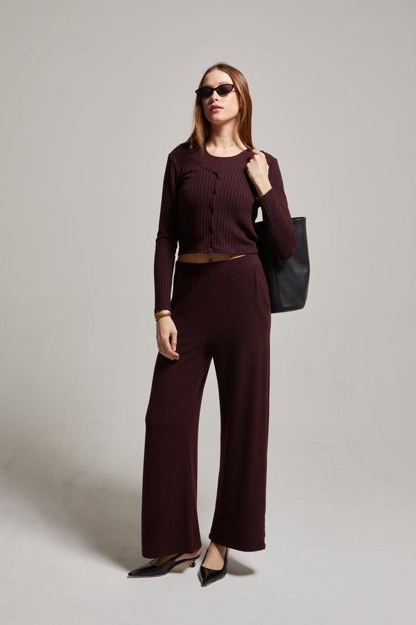 Cora Ribbed Cardigan