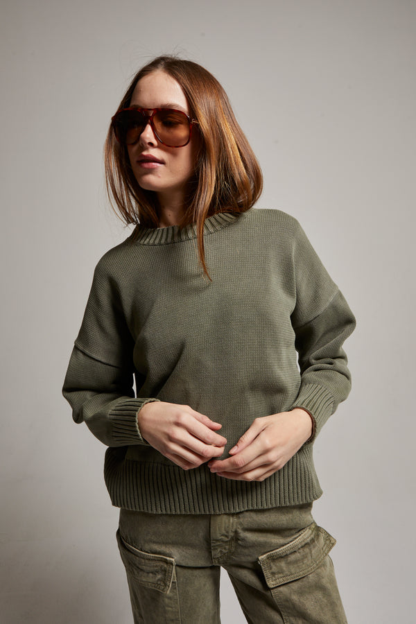 Candi Cotton Crewneck Sweater