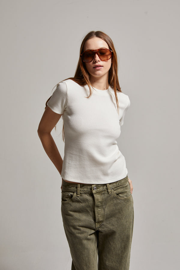 Remi Ribbed SS Tee