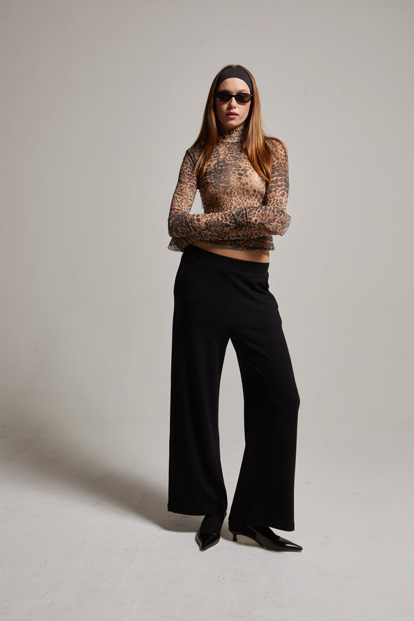 Ariana Printed Turtleneck