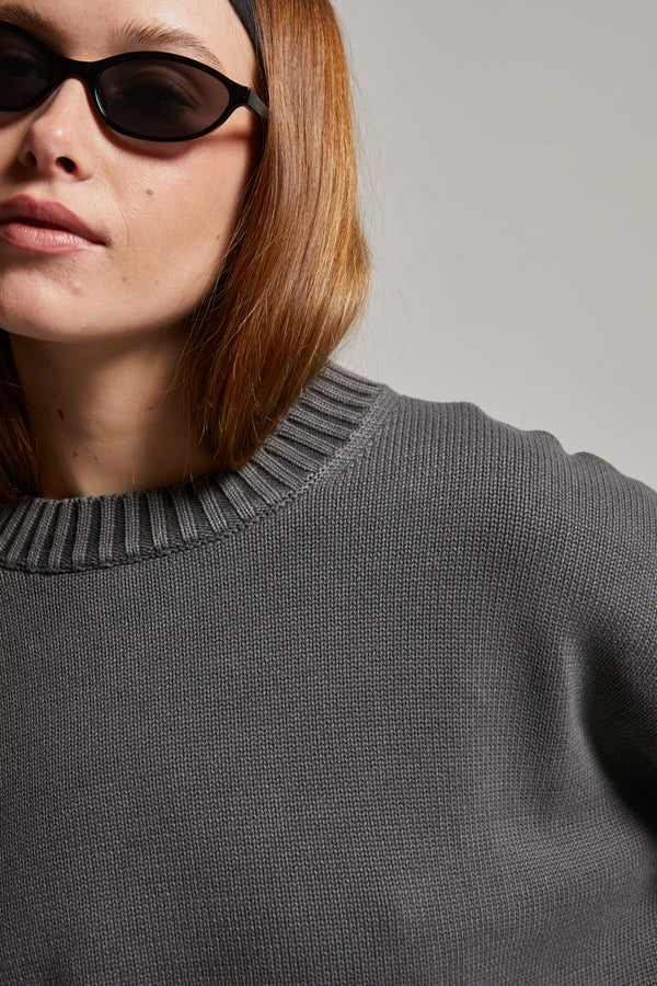 Candi Cotton Crewneck Sweater