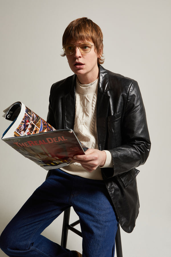 Andre Relaxed Cotton-Cashmere Cable Sweater