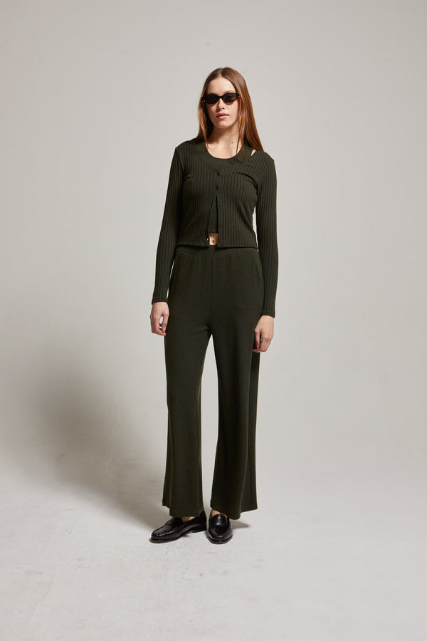 Cora Ribbed Cardigan