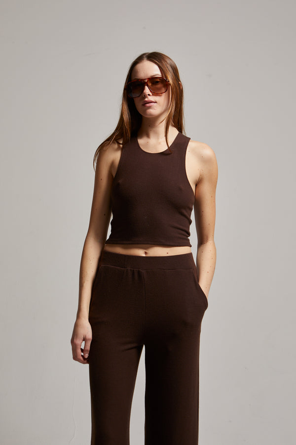 Tamara Brushed Sweater Tank