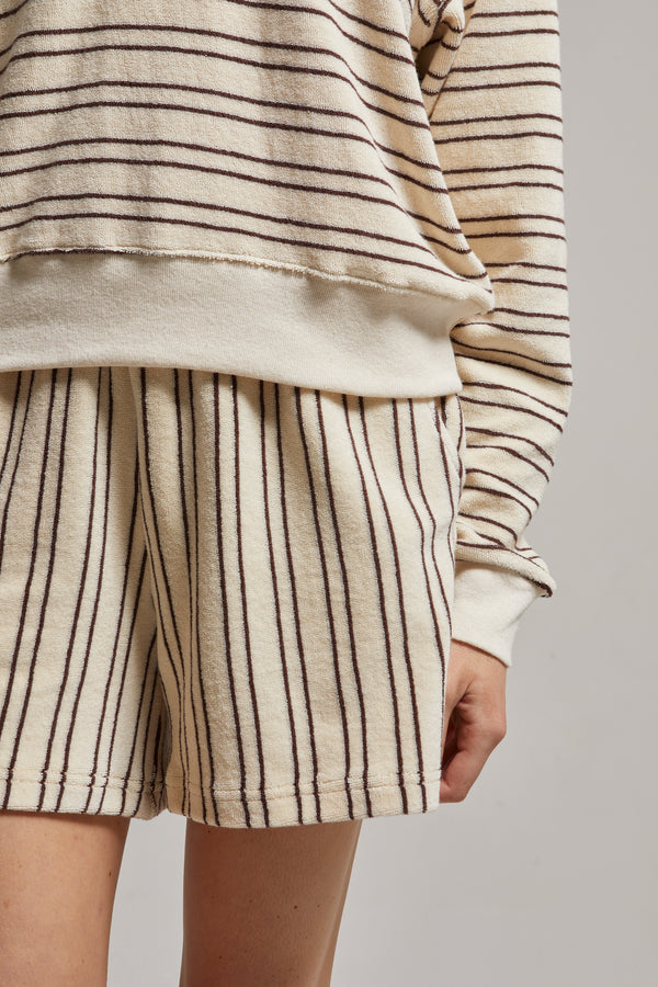 Sharon Stripe Loop Terry Short