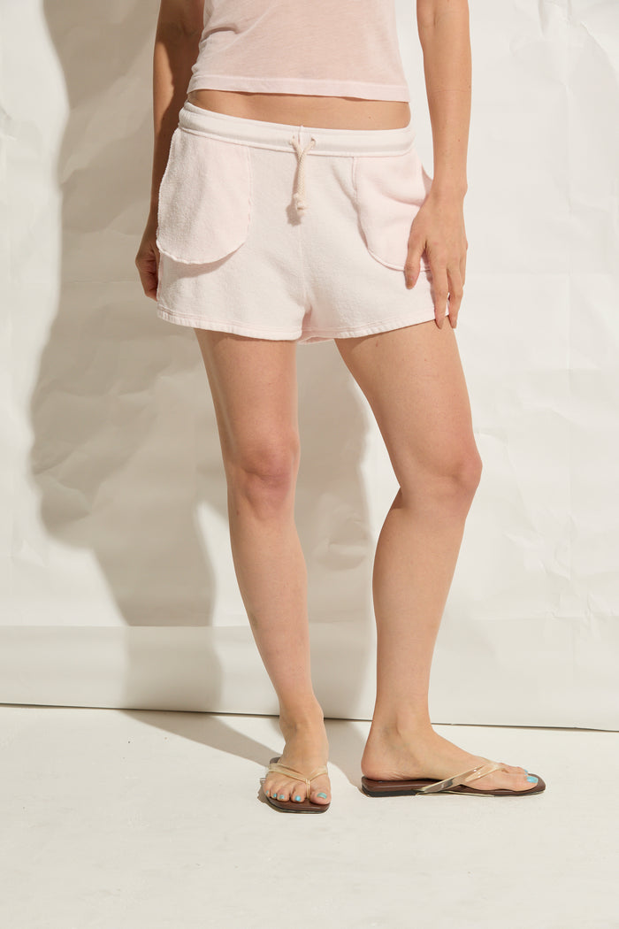 Hazel Cotton Sherpa Shorts
