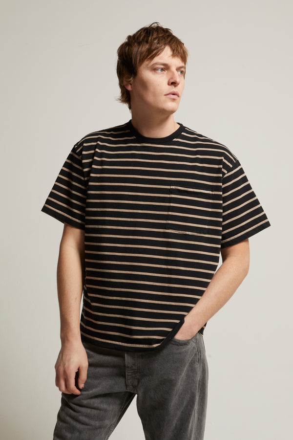 Ethan Striped Pocket Tee
