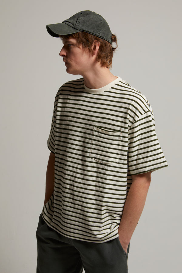 Ethan Striped Pocket Tee