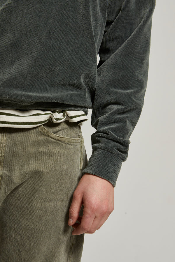 Claude Velour 1/4 Zip