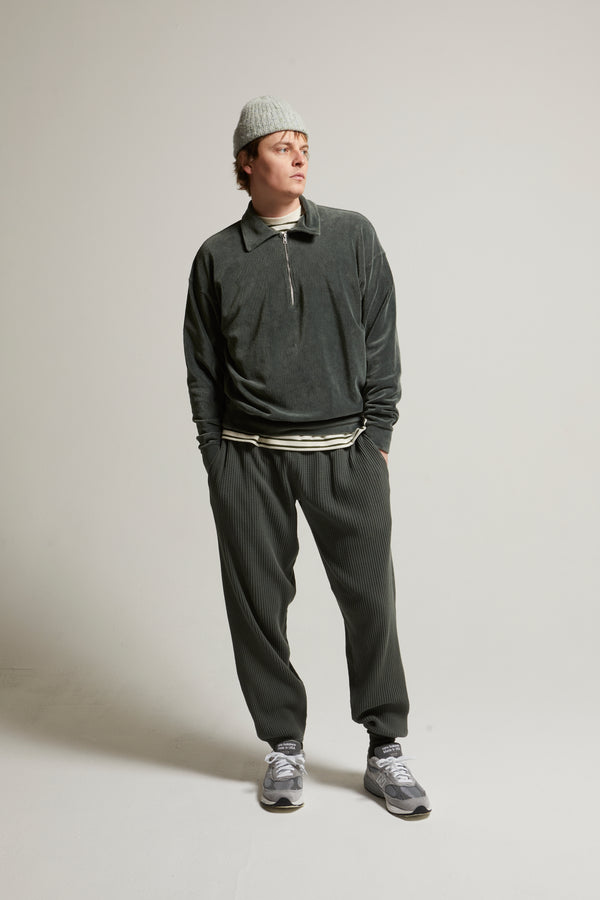 Claude Velour 1/4 Zip