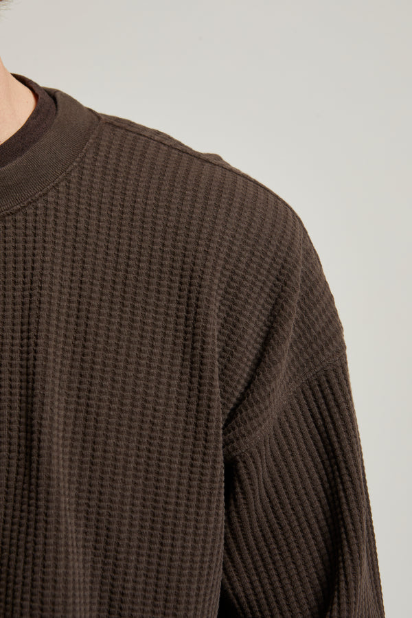 Wyatt Heritage Waffle Crewneck