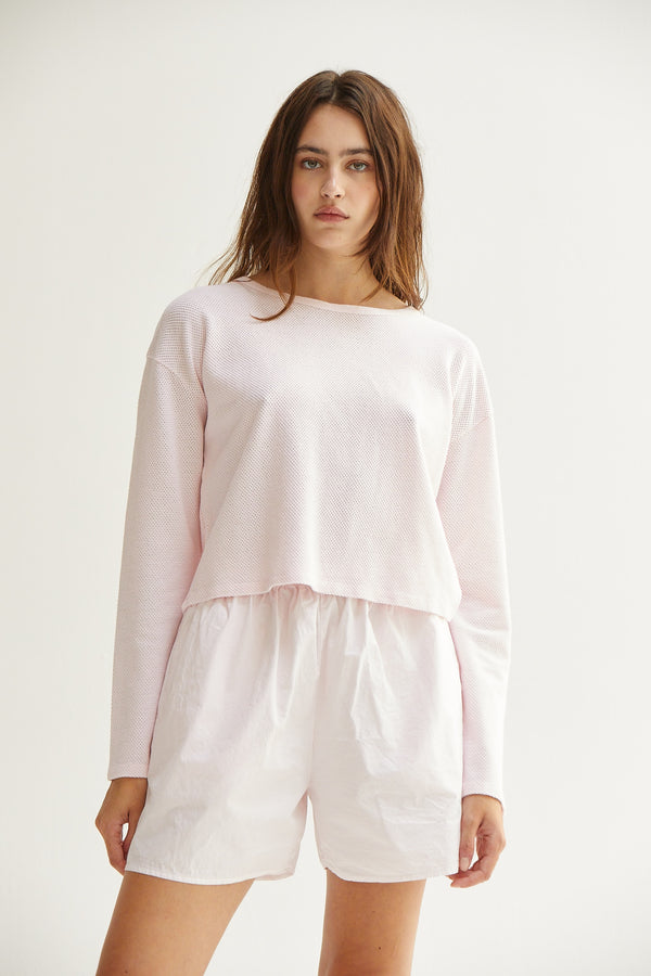 Lorna Mesh Longsleeve Tee