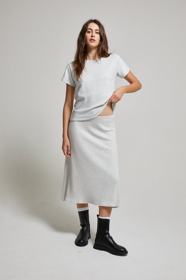 Mabel Brushed Sweater Tee