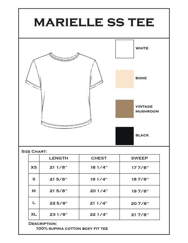 Marielle Classic Tee