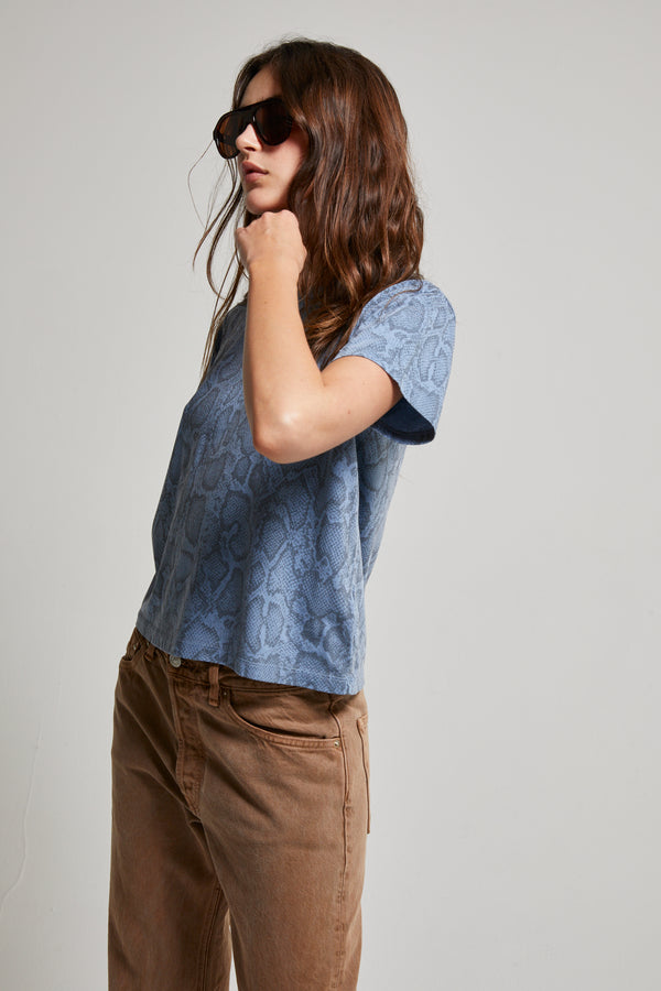 Marielle Python Printed Tee