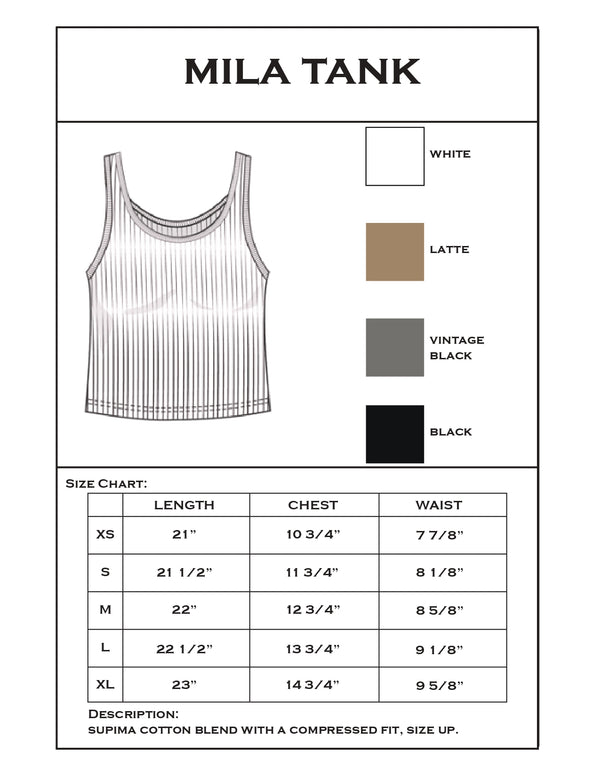 Mila Rib Tank