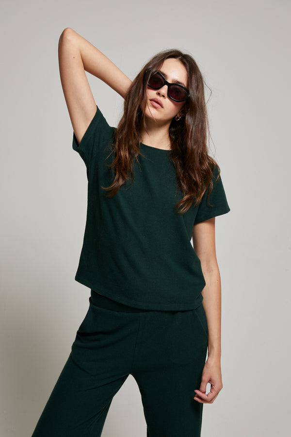 Mabel Brushed Sweater Tee