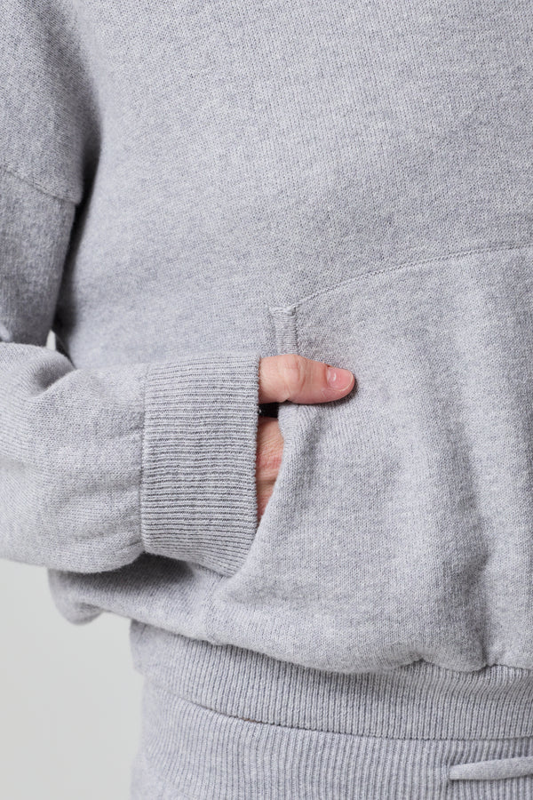 Nima Knitted Cotton-Cashmere Hoodie