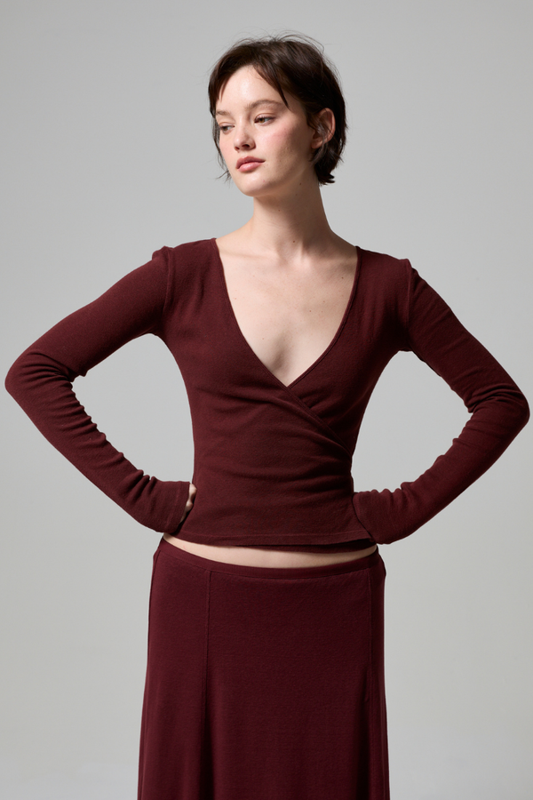 Alina Wrap Top