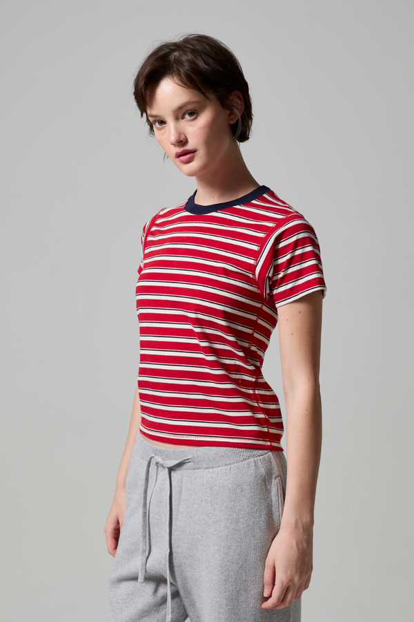 Amelia Stripe Tee