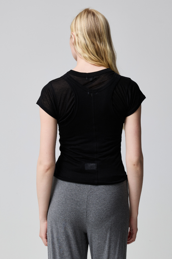 Ava Sheer Baby Tee