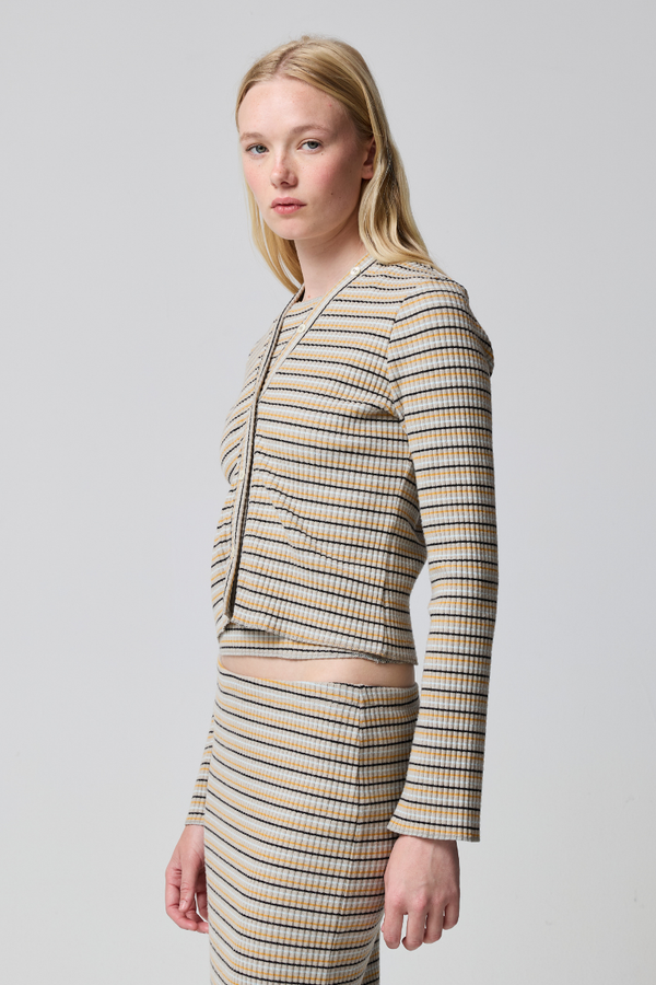 Chelsea Ultra Brushed Rib Cardigan