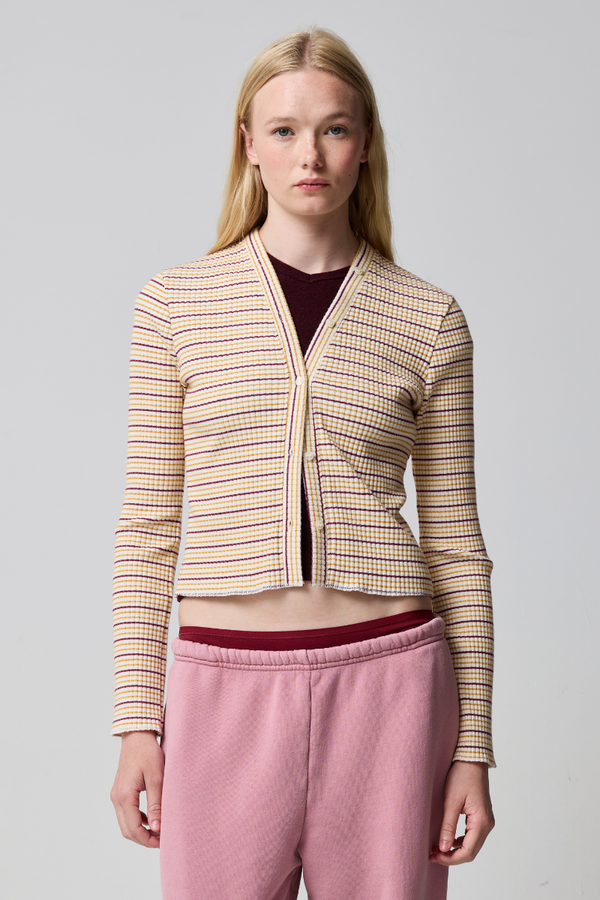 Chelsea Ultra Brushed Rib Cardigan