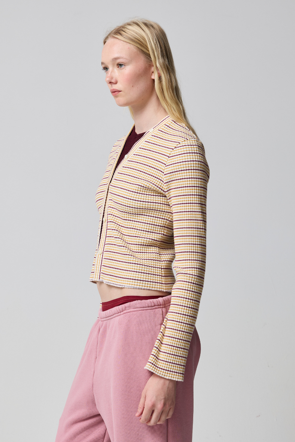 Chelsea Ultra Brushed Rib Cardigan