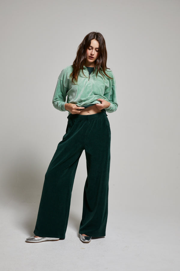 Cody Corduroy Velour 1/4 Zip