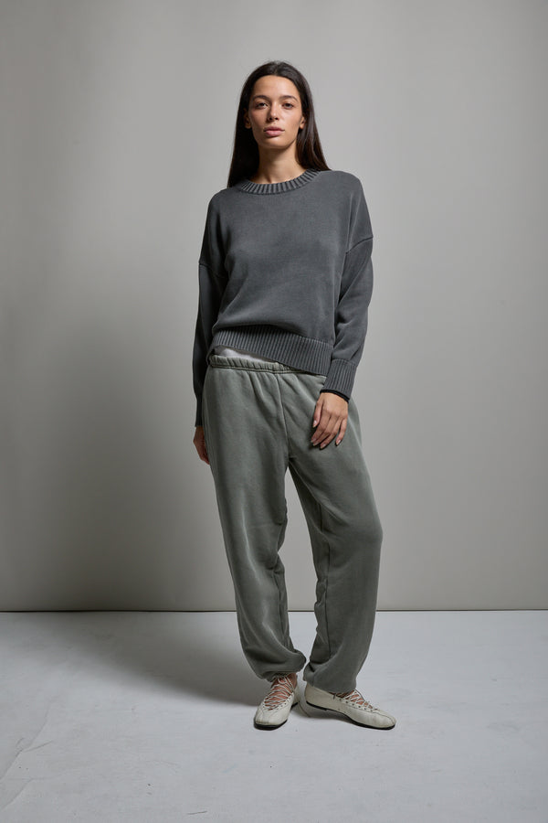 Candi Cotton Crewneck Sweater