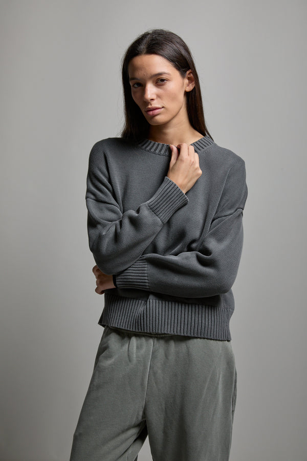 Candi Cotton Crewneck Sweater