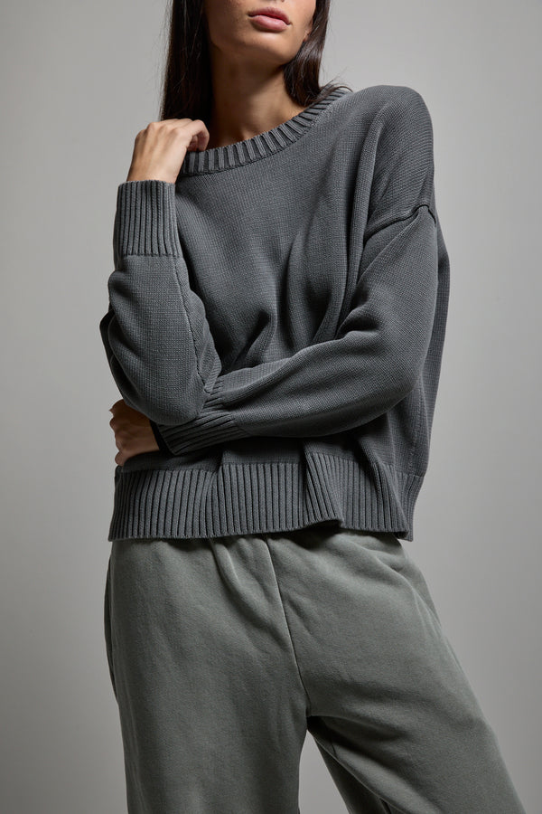 Candi Cotton Crewneck Sweater