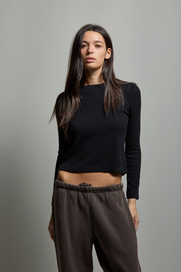 Libby Ribbed Long Sleeve Tee