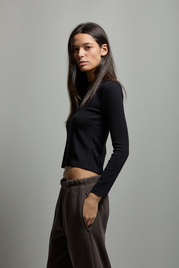 Libby Ribbed Long Sleeve Tee