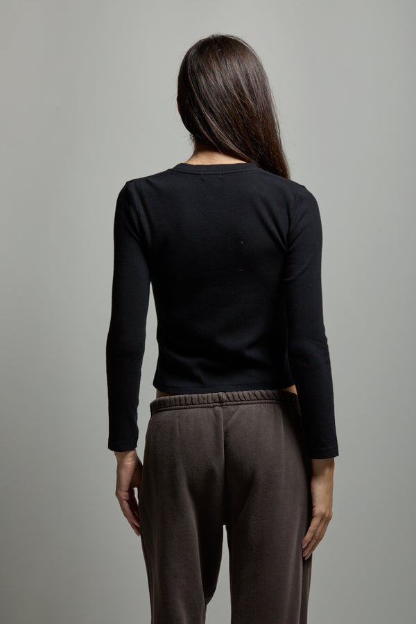 Libby Ribbed Long Sleeve Tee