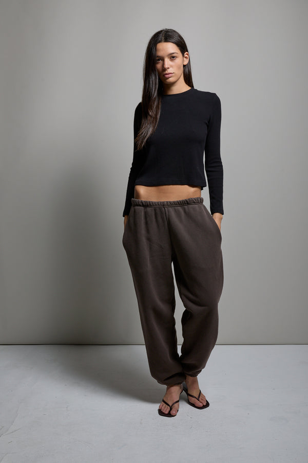 Libby Ribbed Long Sleeve Tee