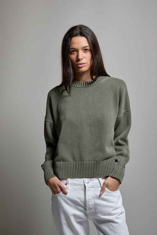Candi Cotton Crewneck Sweater