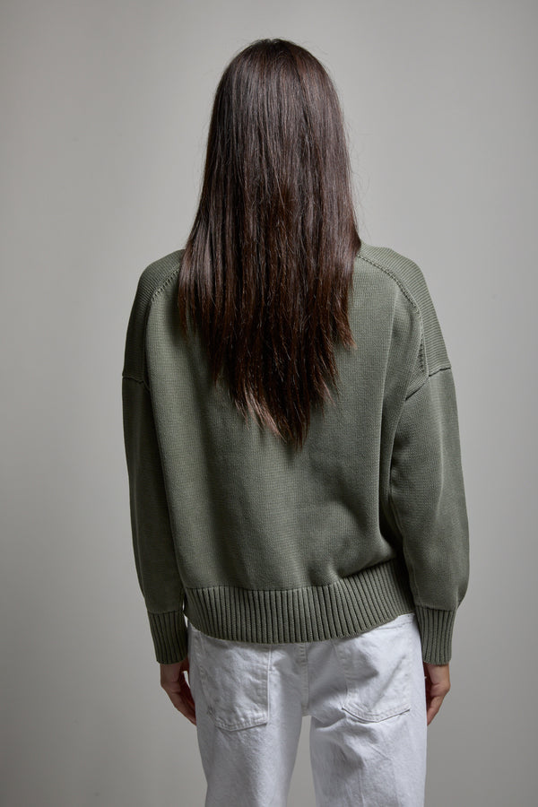 Candi Cotton Crewneck Sweater