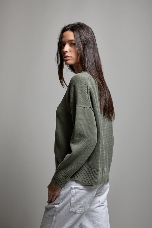 Candi Cotton Crewneck Sweater