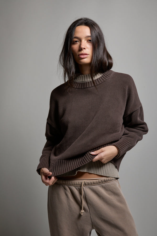 Candi Cotton Crewneck Sweater