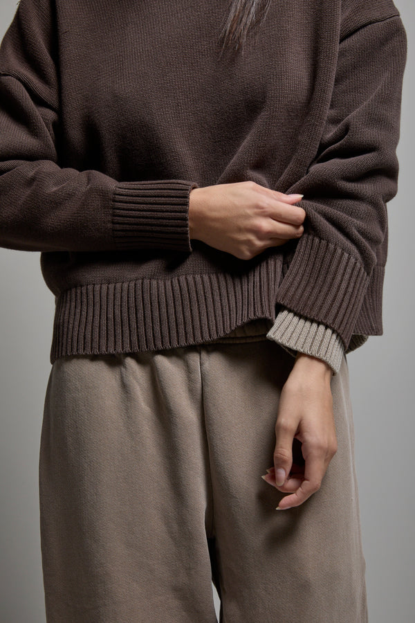 Candi Cotton Crewneck Sweater