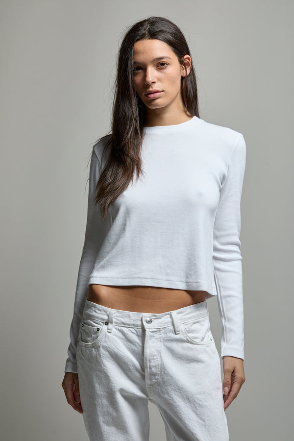 Libby Ribbed Long Sleeve Tee