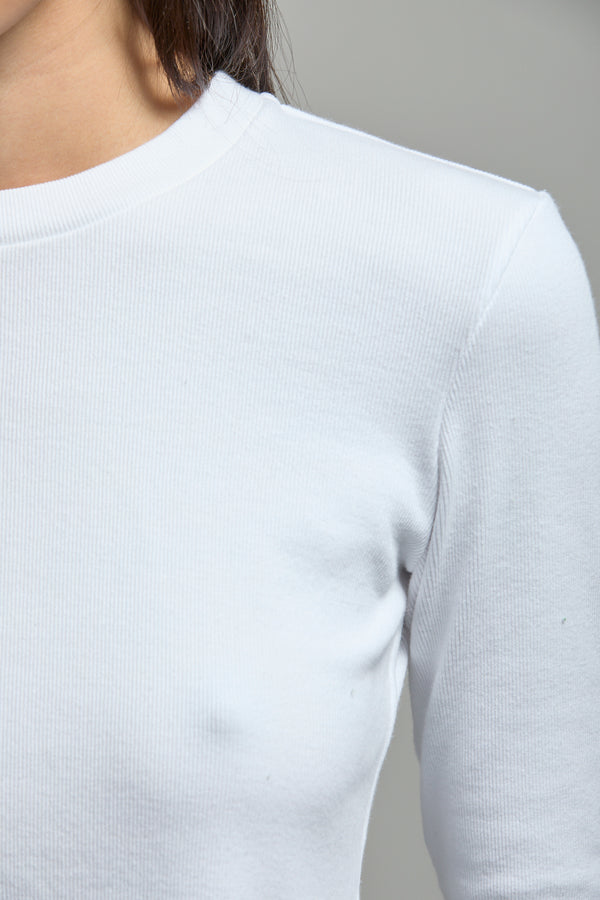 Libby Ribbed Long Sleeve Tee