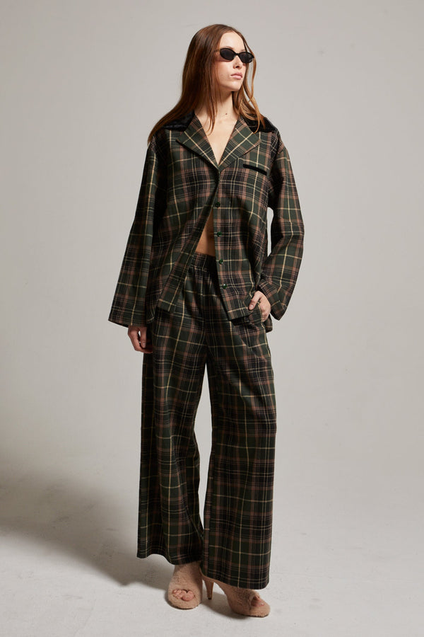 Belle Plaid Pants