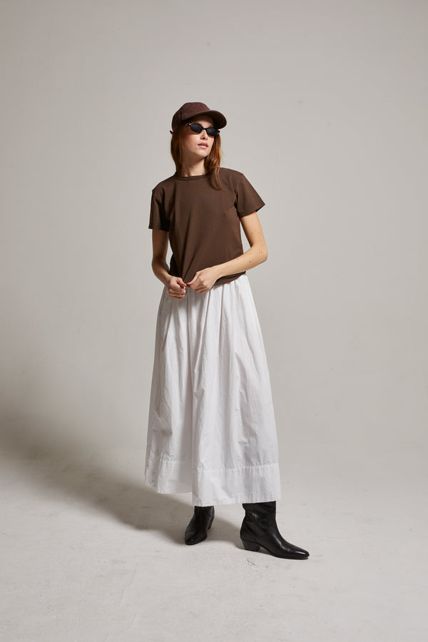 Kate Poplin Pleated Skirt